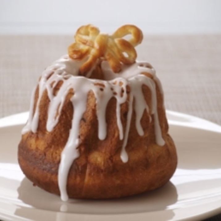 クグロフ型で気の早いクリスマス用のパンを焼きました レシピ 作り方 By 楽天出店店舗 自由が丘wing 楽天レシピ